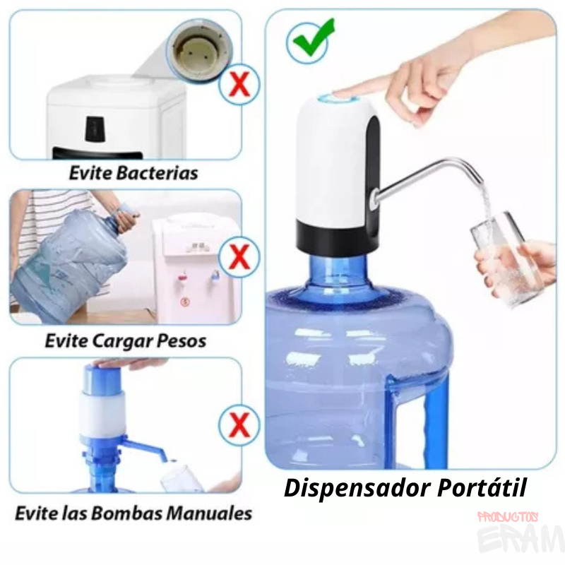 WATERDISP™ - Dispensador de Agua Recargable