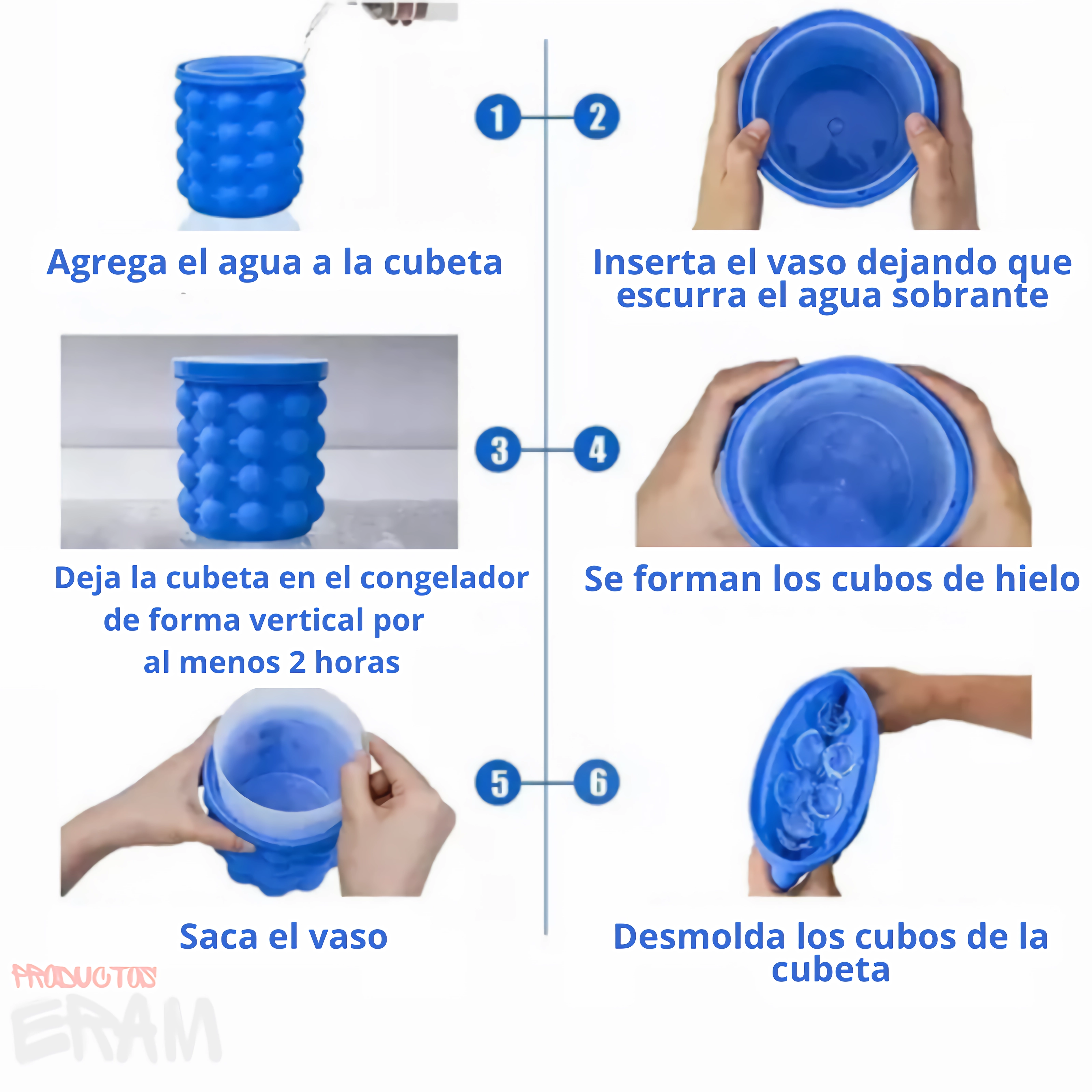 ICEBUCKET™ - Cubeta Hielera de Silicona