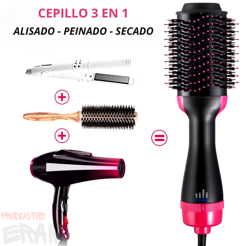 AIRTHREE™ - Cepillo 3 en 1