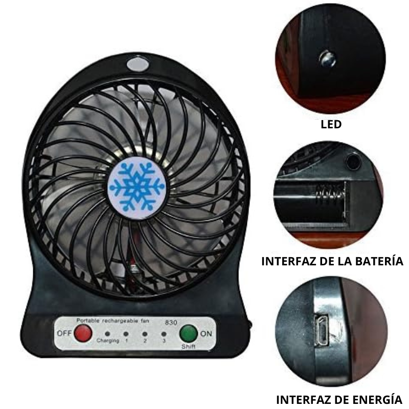 FRESH™ - Ventilador Inalámbrico