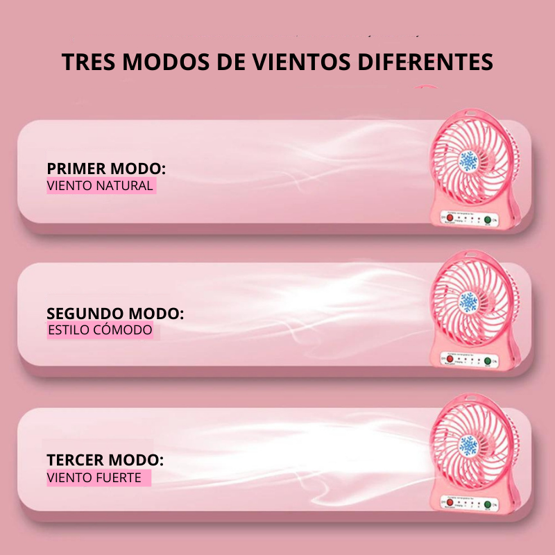 FRESH™ - Ventilador Inalámbrico